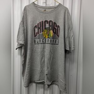 NHL Gray Chicago Blackhawks Tee